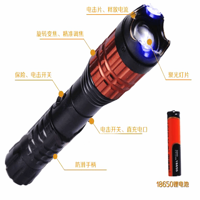 黑鷹HY-X5型鈦合金高壓電棒